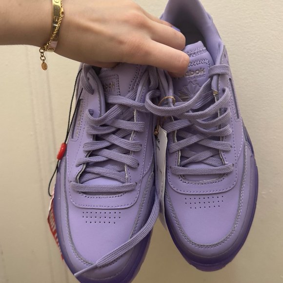 Reebok Purple Women's Flight Club C Cardi Sneakers - Picture 10 of 11